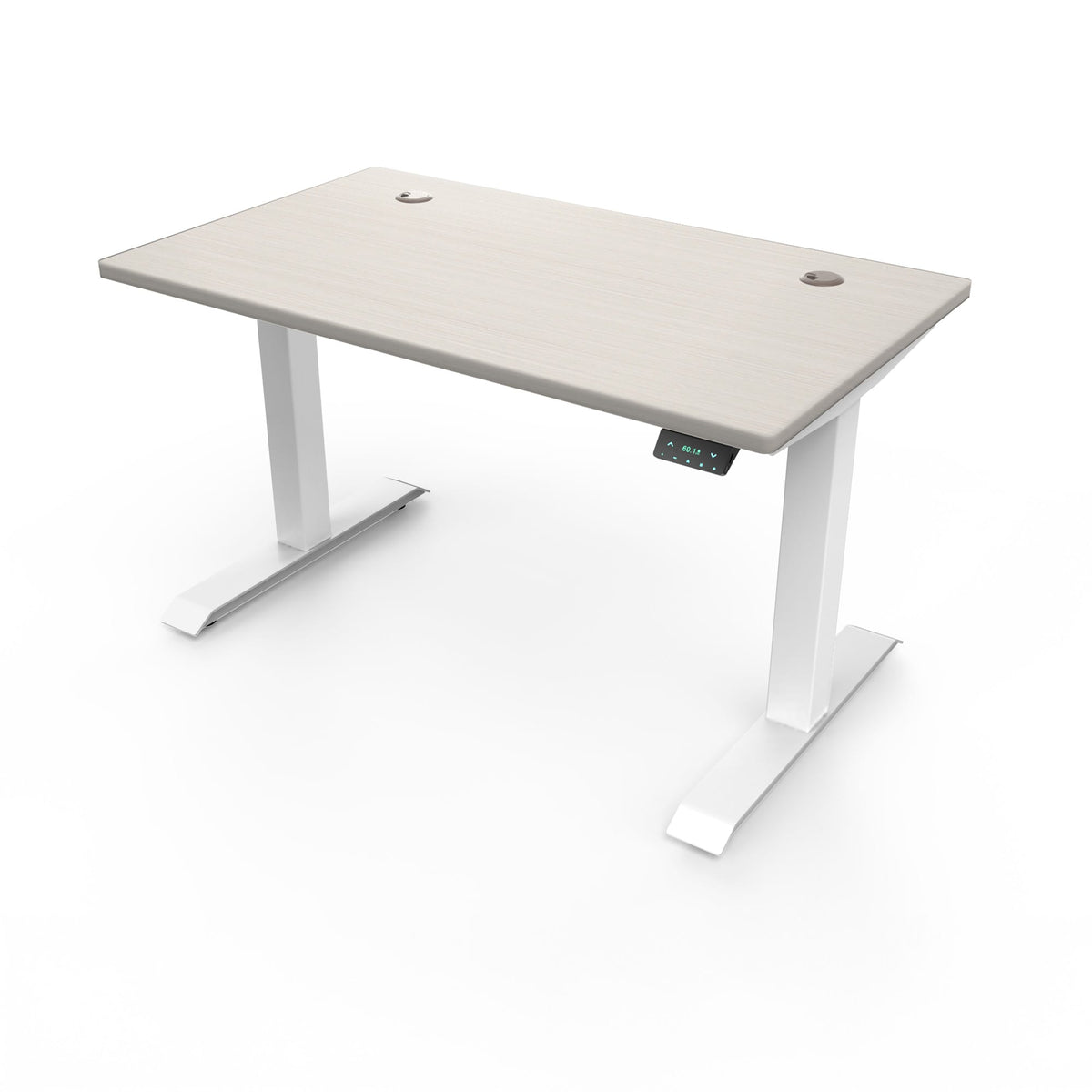 Ergoworks Electric Desk [Customizable] Miniature Standing Desk, MFC Tabletop (White Frame Pre-Order) Ergoworks