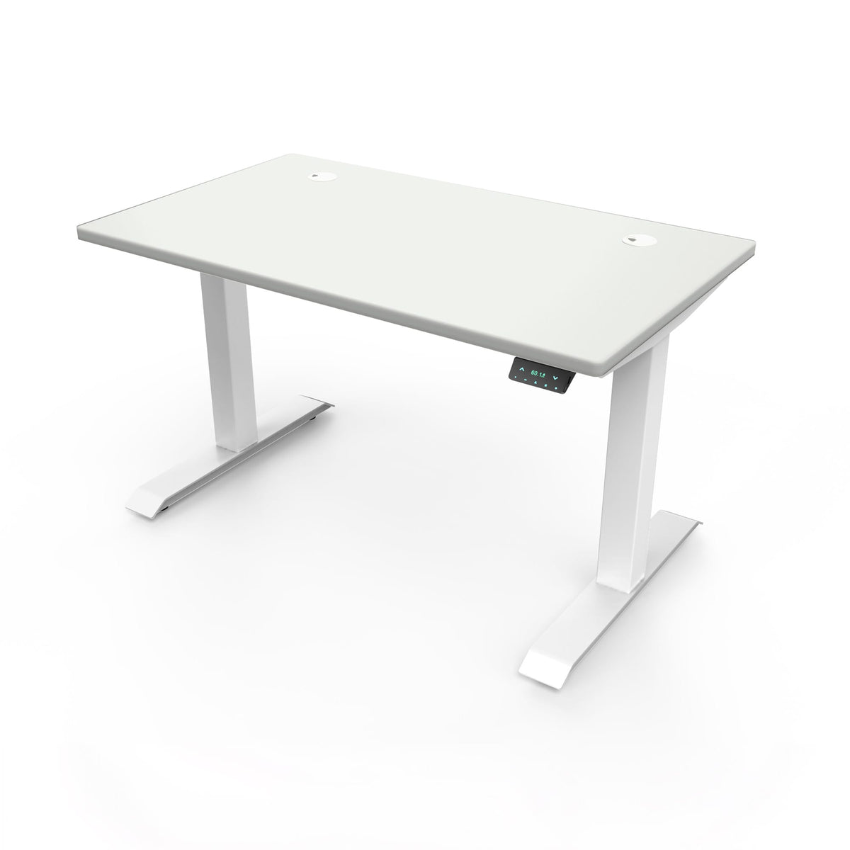 Ergoworks Electric Desk White (MFC101) / White [Customizable] Miniature Standing Desk, MFC Tabletop (White Frame Pre-Order) Ergoworks