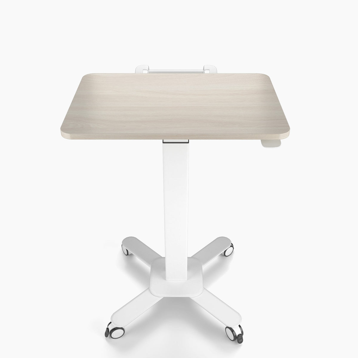 Ergoworks Borraso Mobile Single Pole Pneumatic Height Adjustable Desk Ergoworks