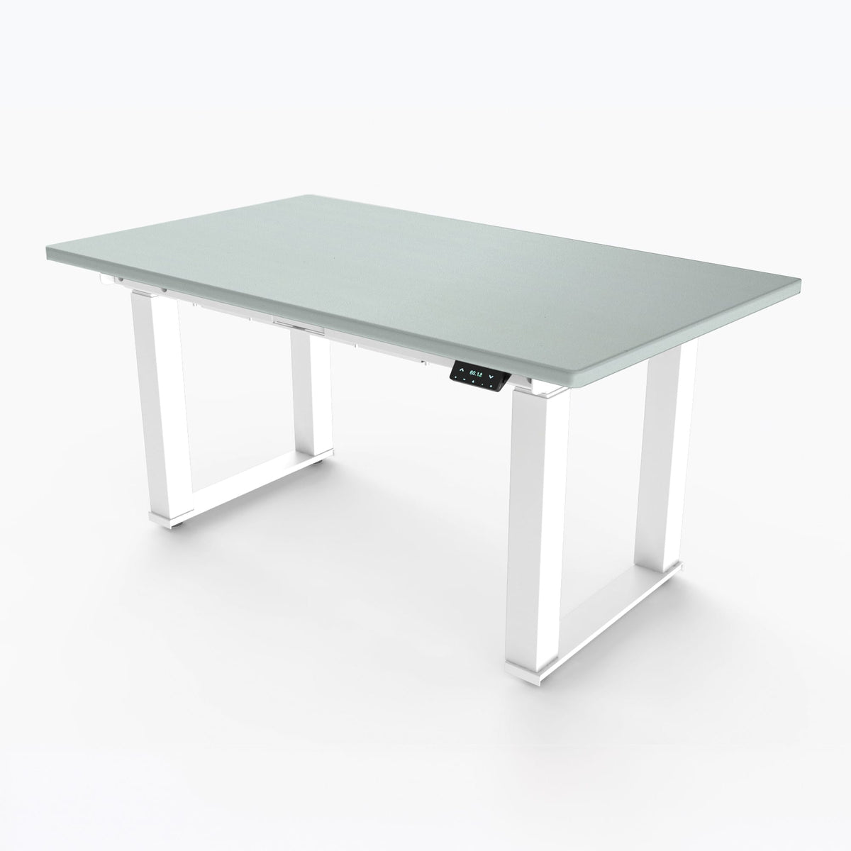 Ergoworks Meeting Room Electric Desk Grey (MFC203) (+$30) / White Majestic Standing Desk, MFC Tabletop Ergoworks