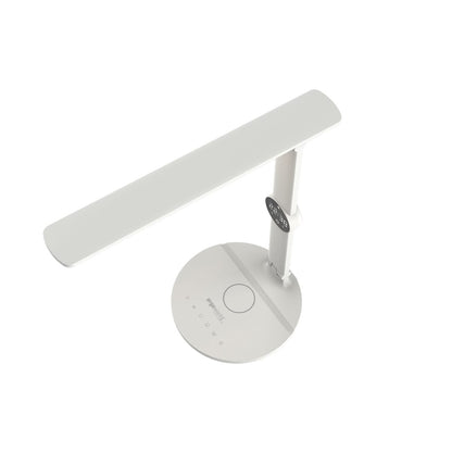 Ergoworks Desktop Light Ergo Eye Care Led Desk Lamp with Qi Charger & Digital Clock Ergoworks