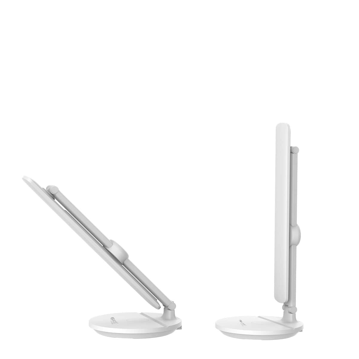 Ergoworks Desktop Light Ergo Eye Care Led Desk Lamp with Qi Charger & Digital Clock Ergoworks