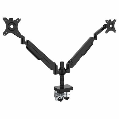 Ergoworks Monitor Arm Black Sleek Desk Mount Dual Monitor Arm Ergoworks