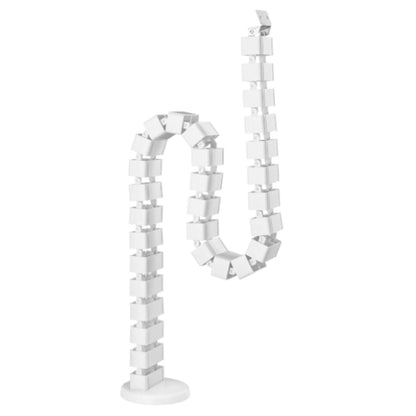 Ergoworks Under-Desk Accessories White Cable Management Spine Ergoworks