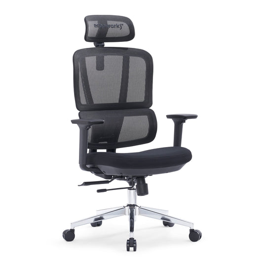 Ergoworks Office Chairs Black Truly Comfort Chair Ergoworks