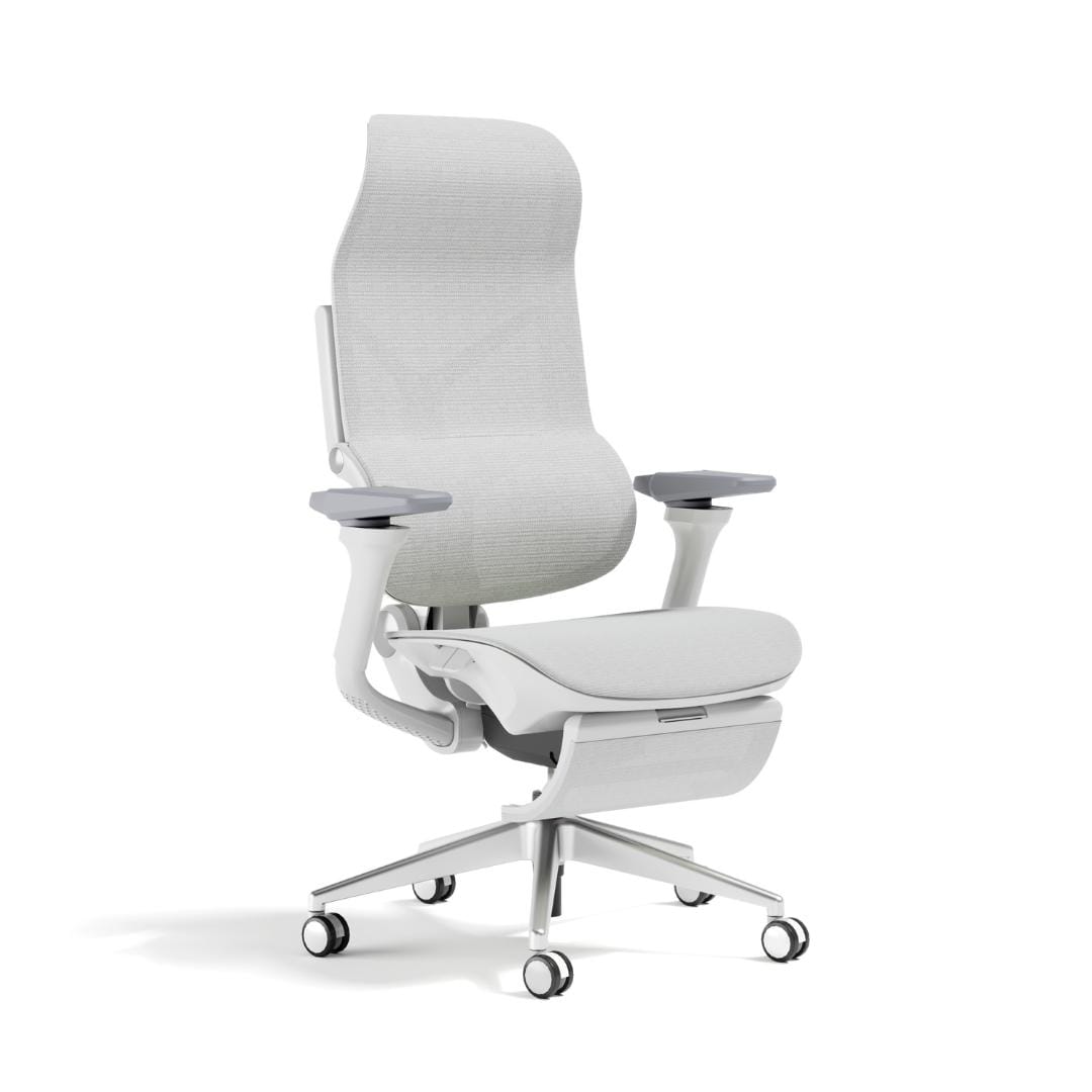 Falcon Chair Office Chairs Grey/Grey Frame / Cushion Falcon Chair [Free Footrest Worth $150] Ergoworks