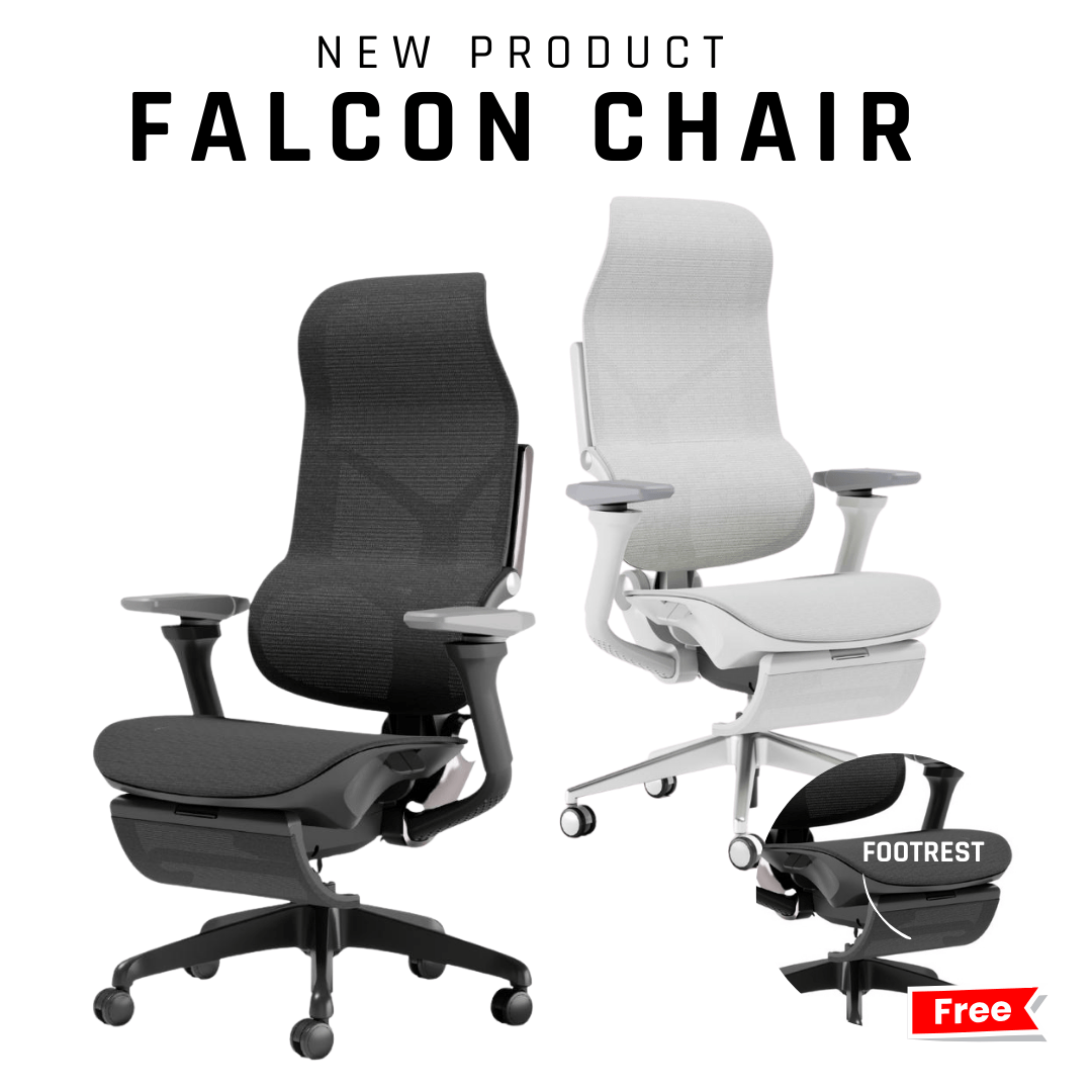 Falcon Chair Office Chairs Falcon Chair [Free Footrest Worth $150] Ergoworks