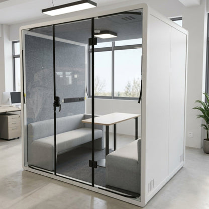 [Ready Stock] Soundproof Acoustic Office Pod XL (6 to 8 pax)