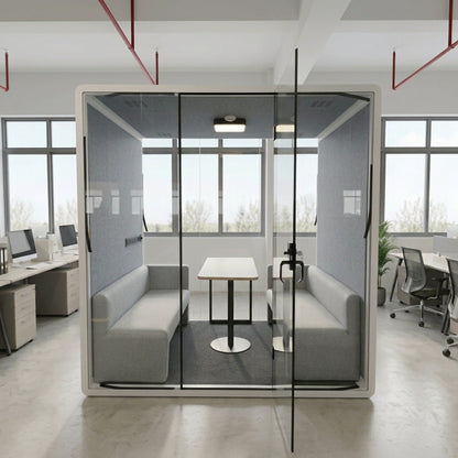 [Ready Stock] Soundproof Acoustic Office Pod XL (6 to 8 pax)