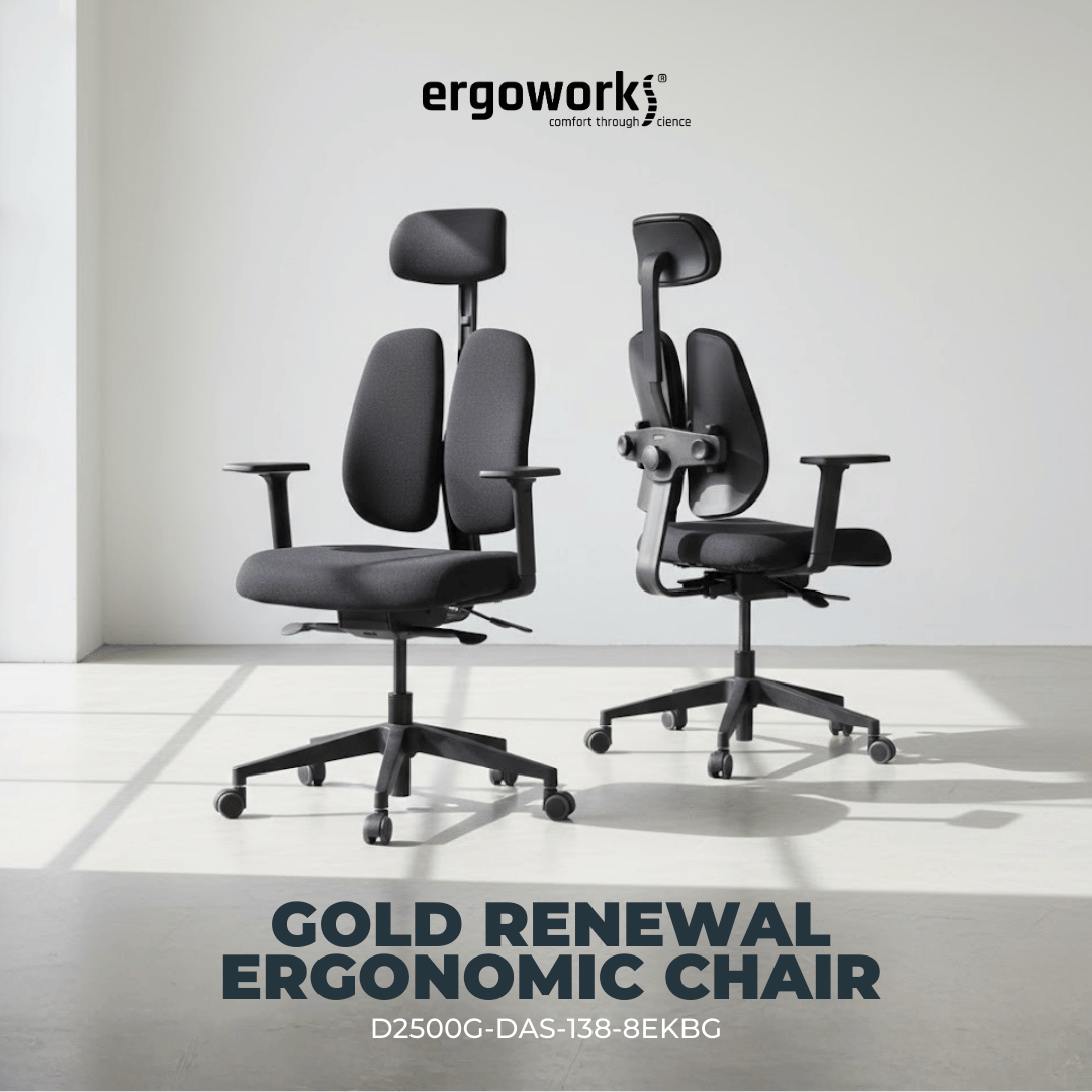 DUOREST Office Chairs [Special Promo] Gold Renewal Ergonomic Chair Ergoworks