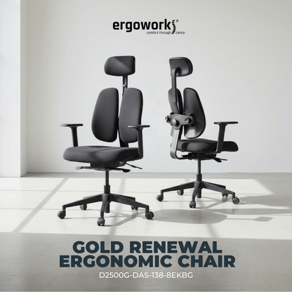 DUOREST Office Chairs [Special Promo] Gold Renewal Ergonomic Chair Ergoworks