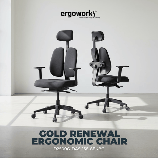 DUOREST Office Chairs [Special Promo] Gold Renewal Ergonomic Chair Ergoworks