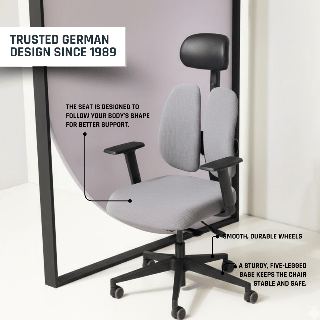 DUOREST Office Chairs [Special Promo] Gold Renewal Ergonomic Chair Ergoworks