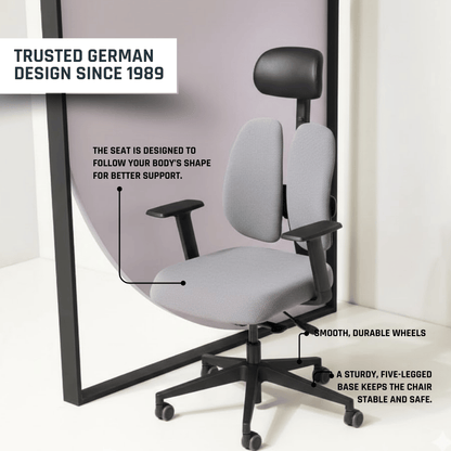 DUOREST Office Chairs [Special Promo] Gold Renewal Ergonomic Chair Ergoworks