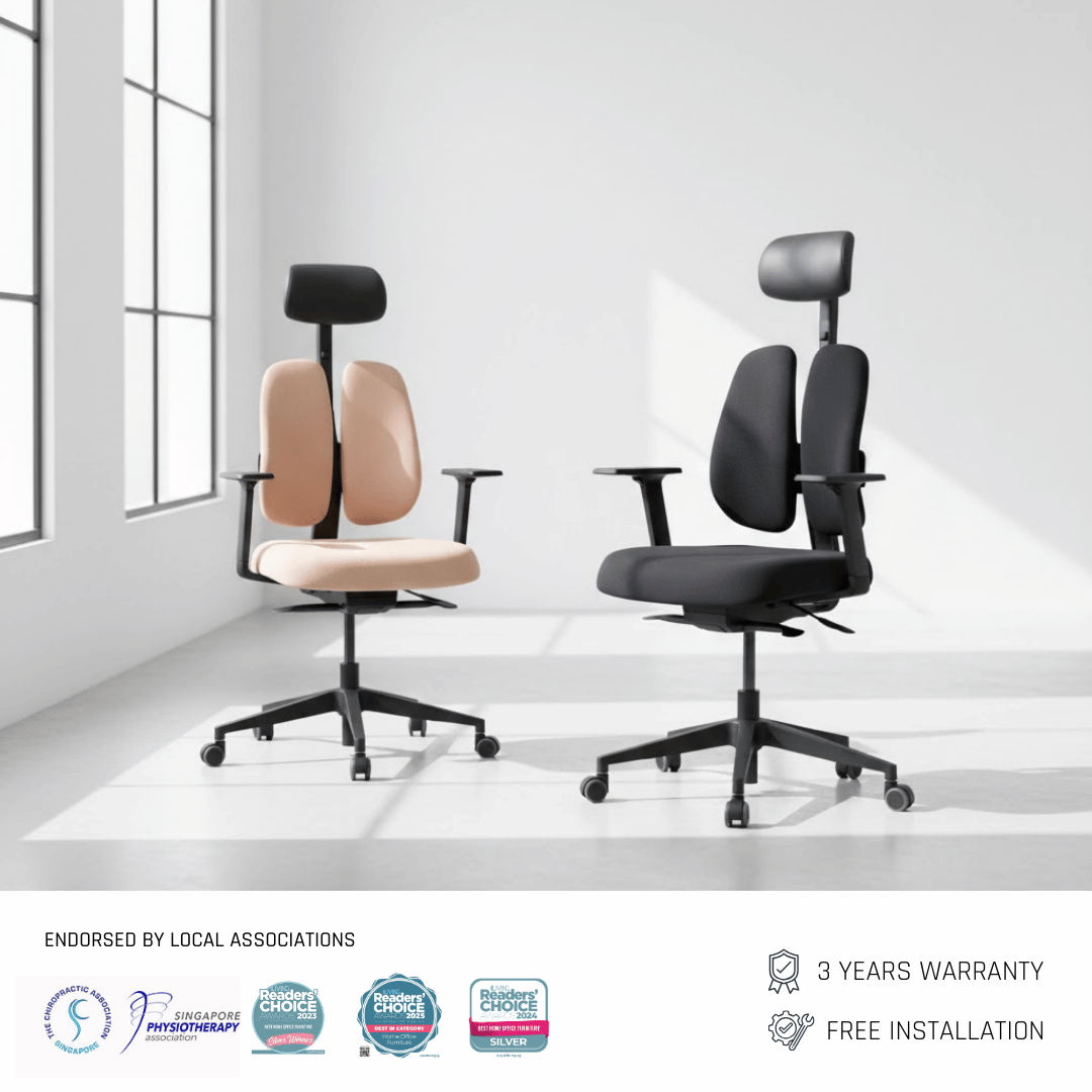 DUOREST Office Chairs [Special Promo] Gold Renewal Ergonomic Chair Ergoworks