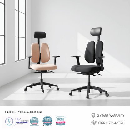 DUOREST Office Chairs [Special Promo] Gold Renewal Ergonomic Chair Ergoworks