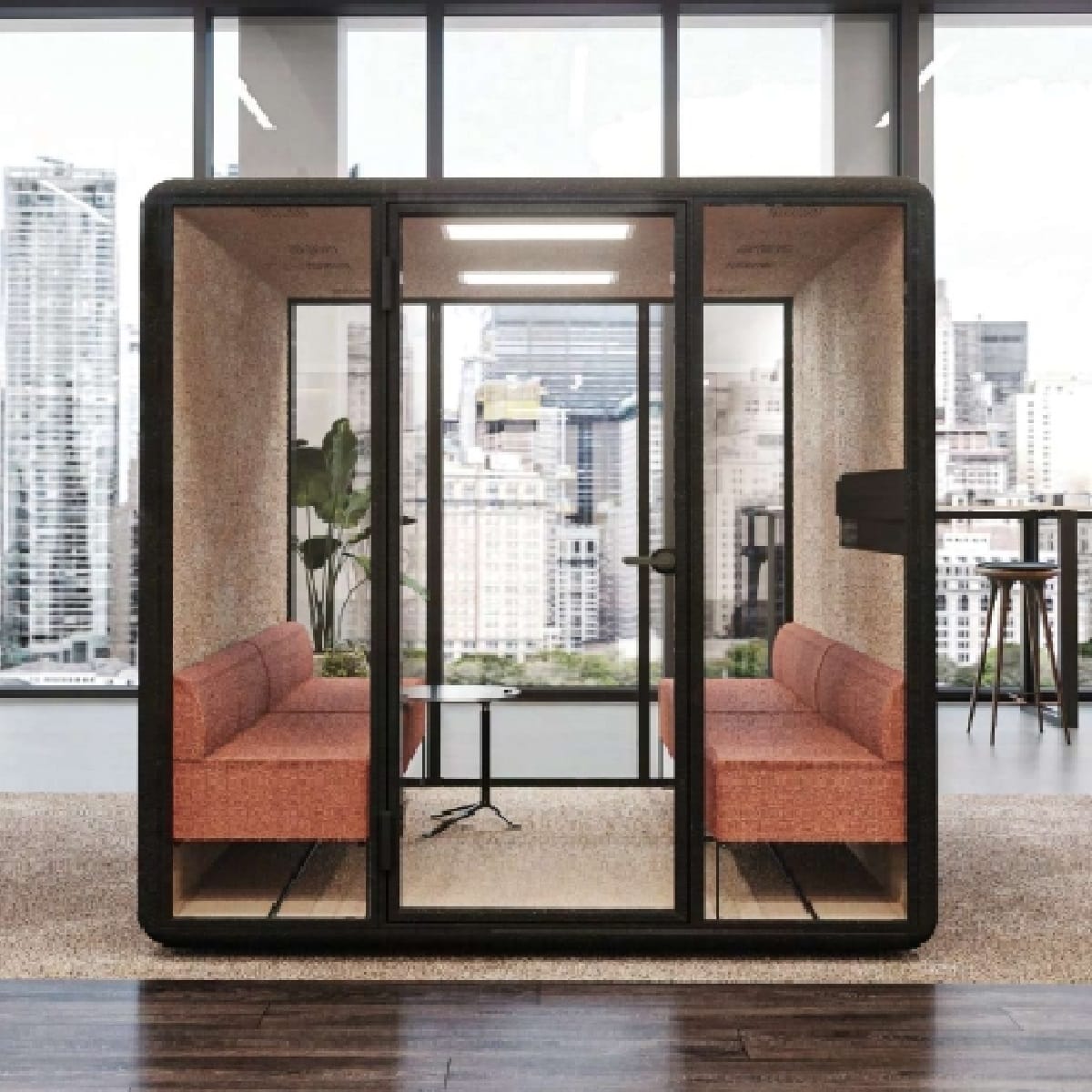 KOPLUS Meeting Pod Soundproof Duo+ Meeting Pod With UV-C Lamp Ergoworks