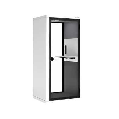 KOPLUS Meeting Pod Soundproof Acoustic Phone Booth Single Pod With Sofa (MILLI-SIT) Ergoworks