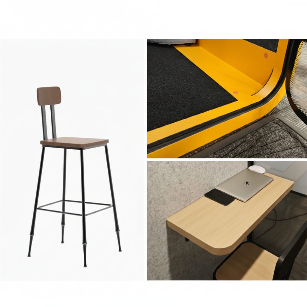 Ergoworks Meeting Pod Green [Rental] Soundproof Acoustic Meeting Pod Ergoworks