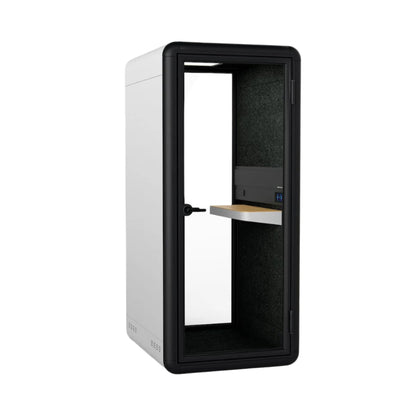 KOPLUS Meeting Pod Black/White/Dark Grey Soundproof KOLO SOLO Single Pod With Stool & UV-C Lamp Ergoworks