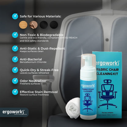 Ergoworks Cleaning Kit For Chair [150ml] Ergoworks