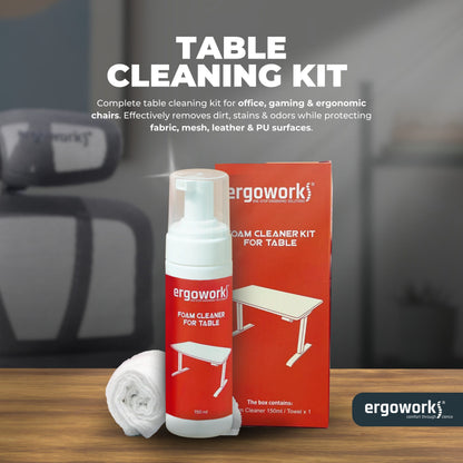 Ergoworks  Cleaning Kit For Desk [150ml] Ergoworks