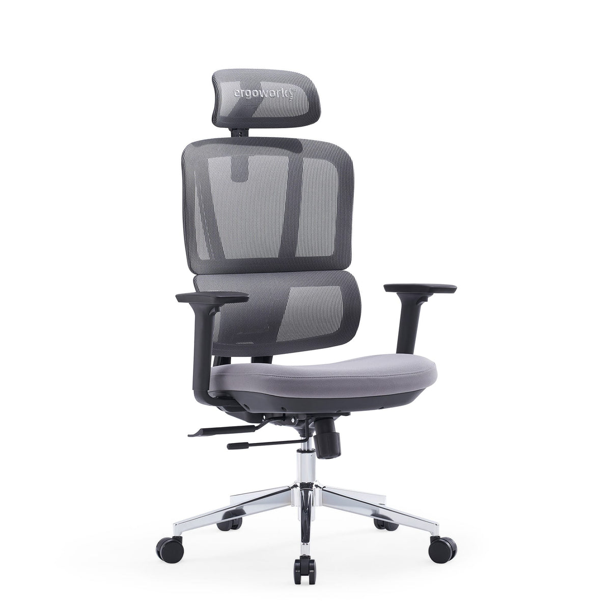 Ergoworks Office Chairs Grey Truly Comfort Chair Ergoworks