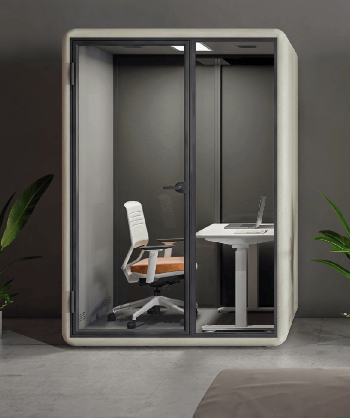 KOPLUS Meeting Pod Soundproof KOLO MIDI Studio Pod With UV-C Lamp Ergoworks